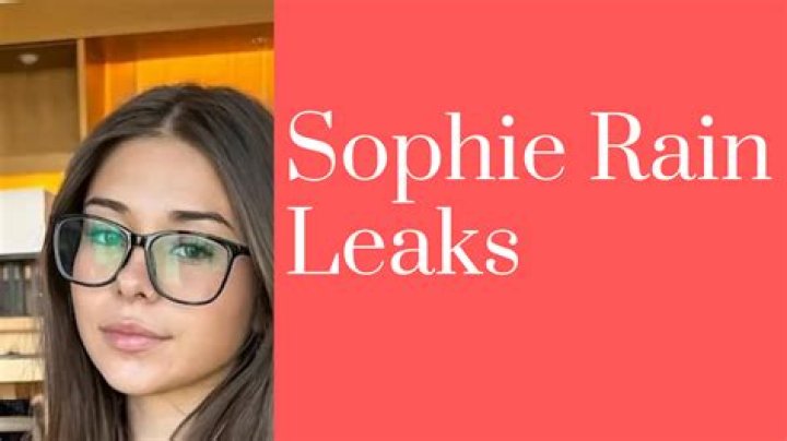 Sophie Rain Leaks: Everything You Need to Know